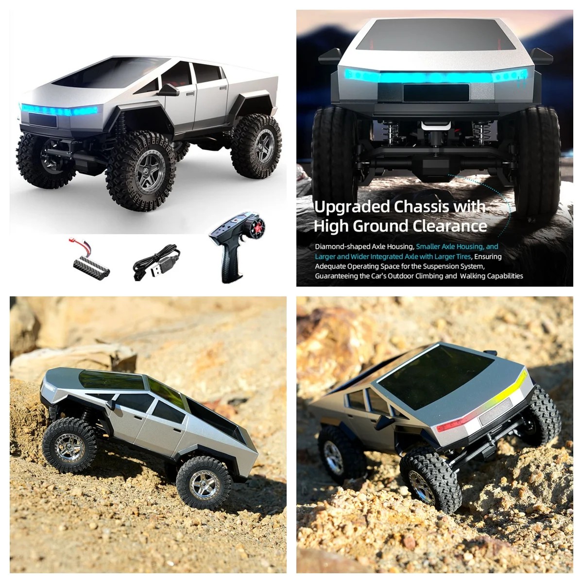 JJRC C8818 1/18 RC  ũѷ ڵ 44 2.4GHz ε  370   귯  غ Ϸ 